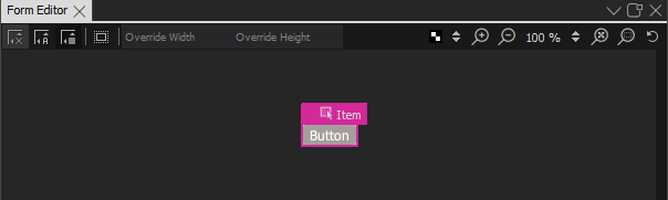 "Button component"