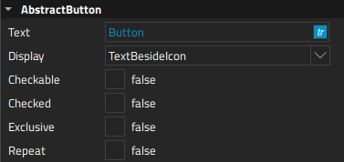 "General button properties"