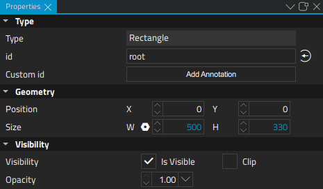 "Basic item properties"