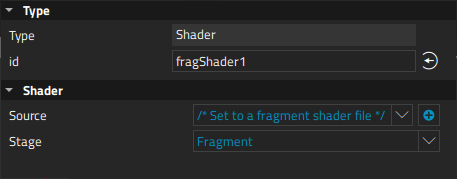 "Shader properties"